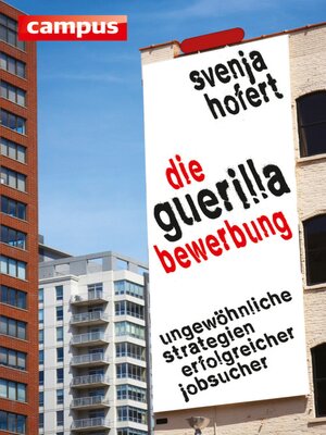 cover image of Die Guerilla-Bewerbung